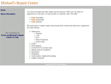 Tablet Screenshot of michaelsrepair.com